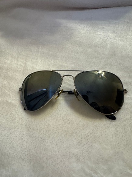 Vintage Ray-Ban B&L Aviator Silver USA w/ Case Authentic - Picture 2 of 5